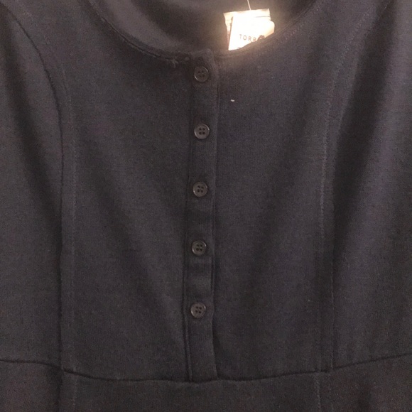 Torrid dress 3/4 sleeve Henley NWT - Picture 2 of 3